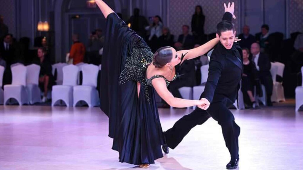 Ballroom and latin dance competitions